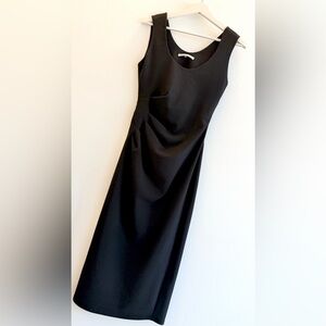 Never worn: Adolfo Dominguez Classic stretch Black dress 38 M party comfy